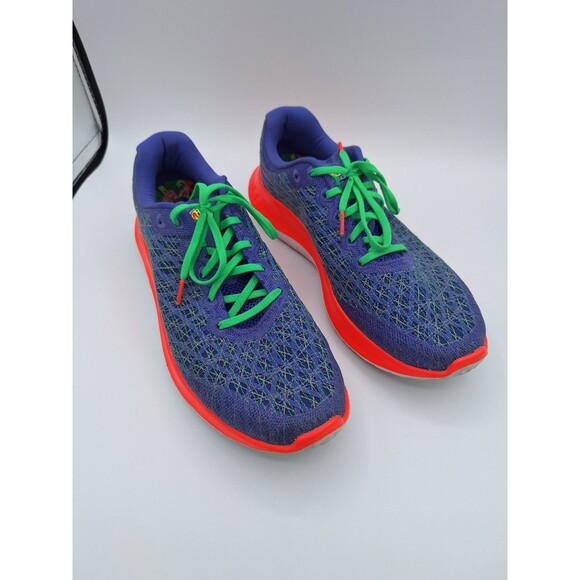Under Armour Flow Velociti Wind 2 Brilliant Violet Blitz Red Running Shoes 11 - Picture 1 of 8